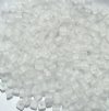 50g 3x3mm Matte Crystal Lined White Tiny Cubes